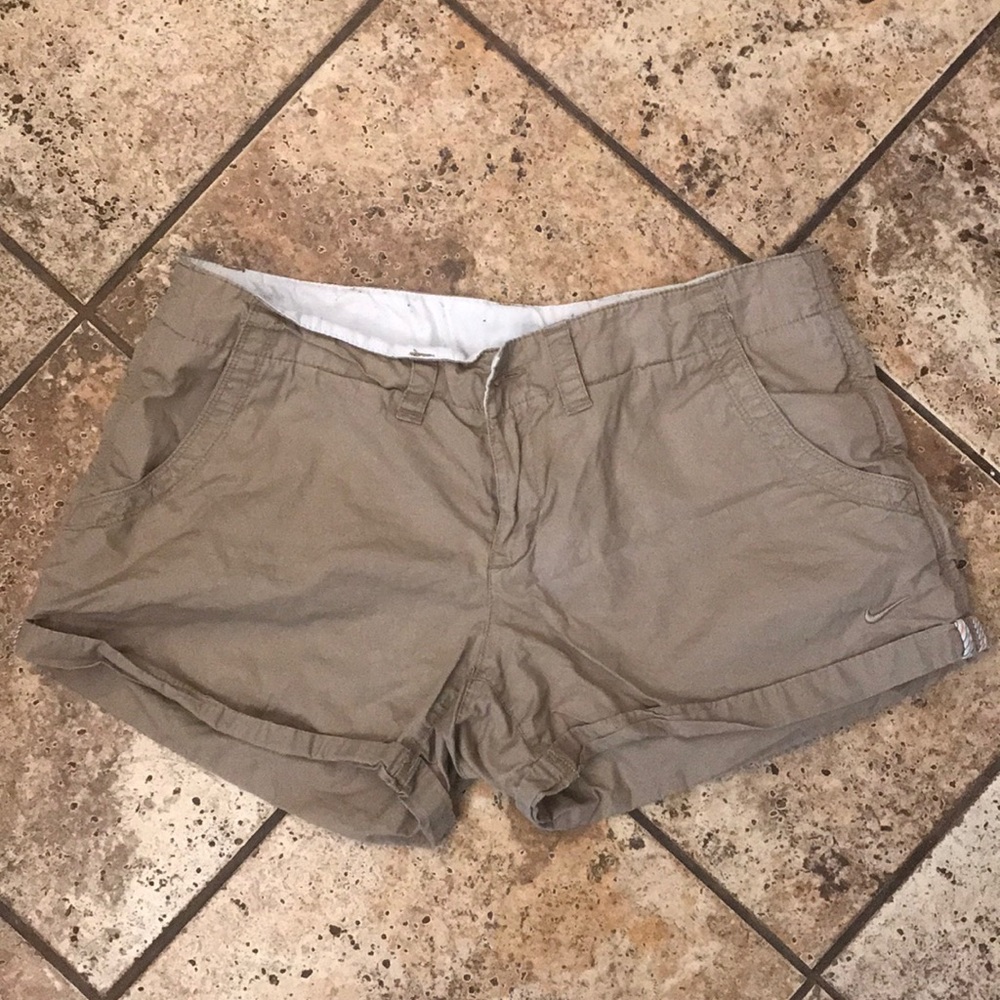 Khaki Nike Shorts